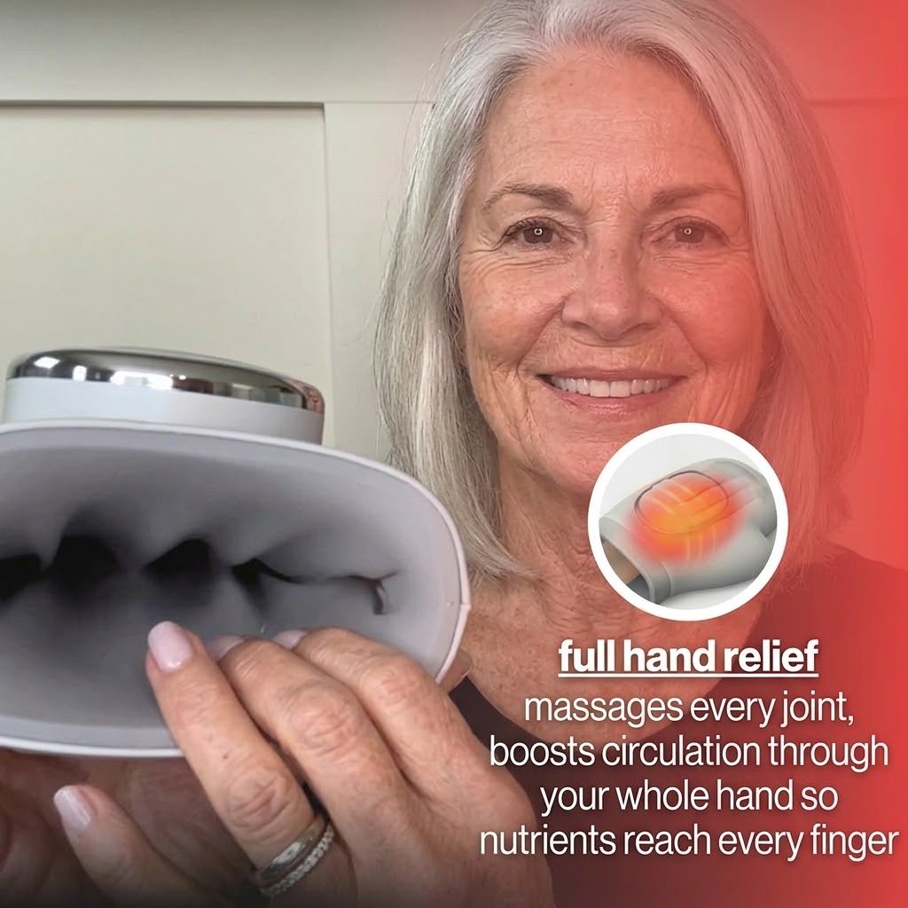 HandSoothe™ — Full Hand Massager for Joint Relief, Stiffness & Circulation